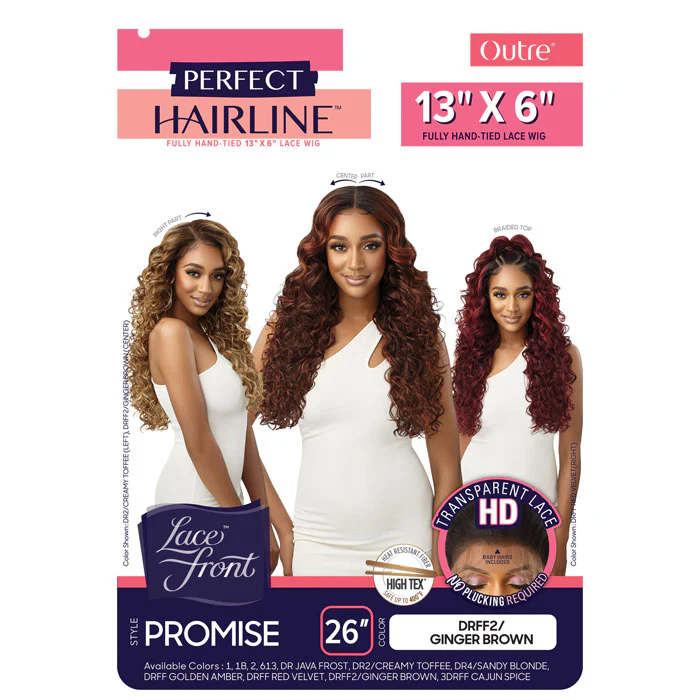 Outre Perfect Hairline Glueless 13x6 HD Lace Front Wig - PROMISE - Image 6