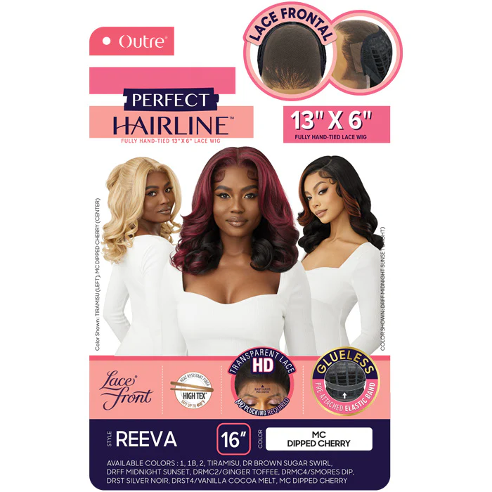 Outre Perfect Hairline Glueless 13x6 HD Lace Front Wig - REEVA - Fully Hand-Tied - Image 4