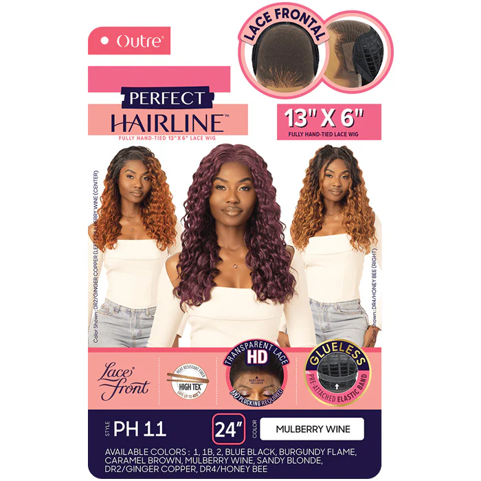 Outre Perfect Hairline Glueless 13x6 HD Lace Frontal Wig - PH 11 - Image 5