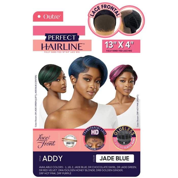 Outre Perfect Hairline Glueless Hand-Tied 13X4 HD Lace Front Wig - ADDY - Image 4