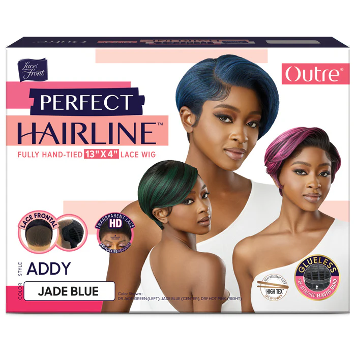 Outre Perfect Hairline Glueless Hand-Tied 13X4 HD Lace Front Wig - ADDY - Image 5