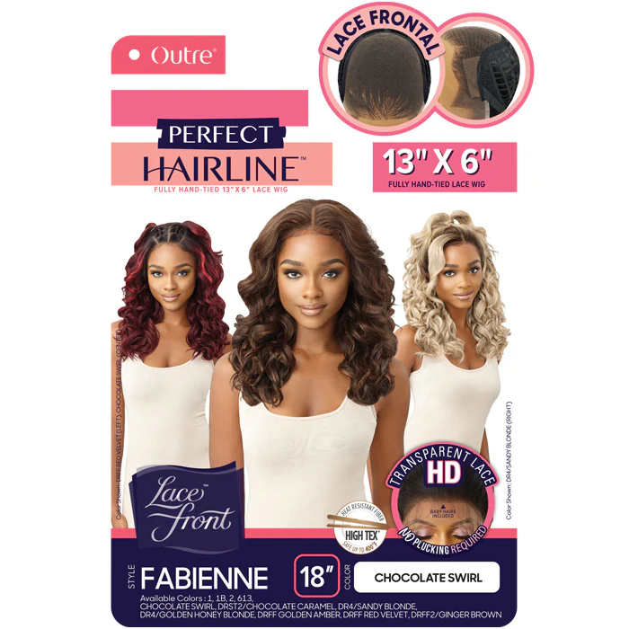 Outre Perfect Hairline Glueless HD 13X6 Lace Front Wig - FABIENNE - Image 4