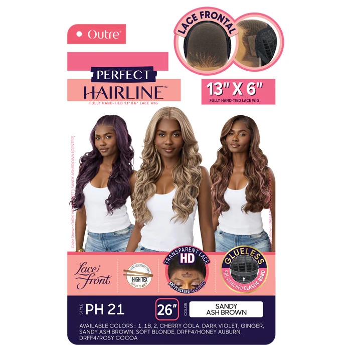 Outre Perfect Hairline Glueless HD 13x6 Lace Frontal Wig - PH 21 - Image 4