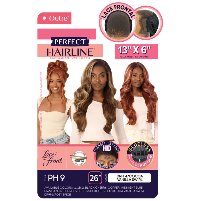 Outre Perfect Hairline Glueless HD 13x6 Lace Frontal Wig - PH 9 - Image 4