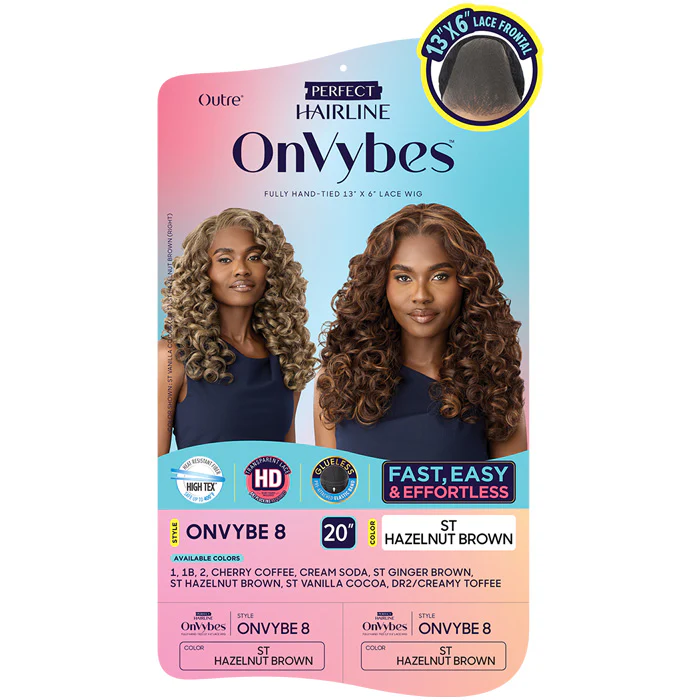 Outre Perfect Hairline On Vybes Glueless HD 13x6 Lace Frontal Wig - ONVYBE 8 - Image 6