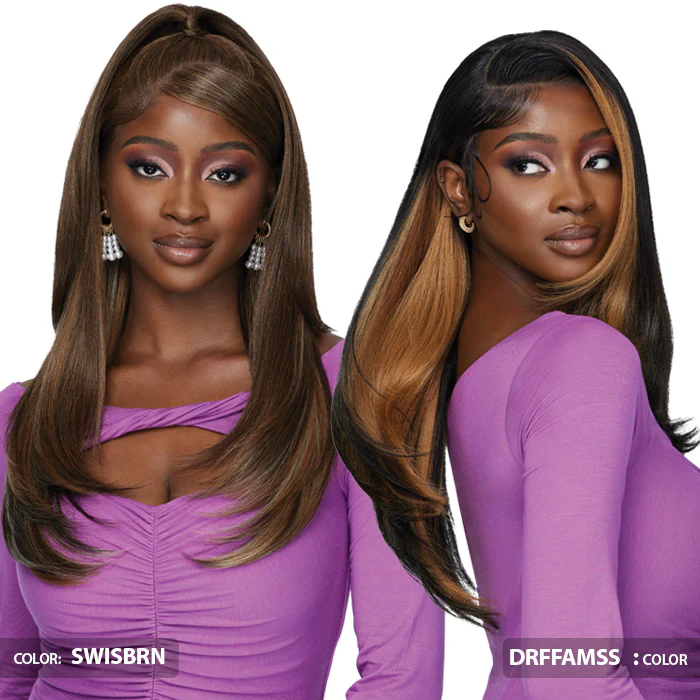 Outre Perfect Hairline Swoop Glueless 13x4 HD Lace Front Wig - SWOOP 1 - Image 2