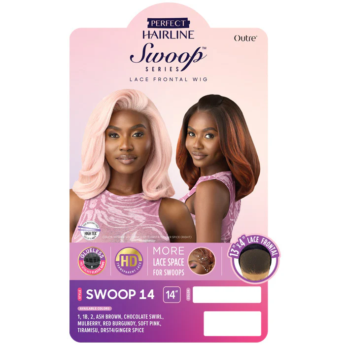 Outre Perfect Hairline Swoop Glueless 13x4 HD Lace Frontal Wig - SWOOP 14 - Image 4