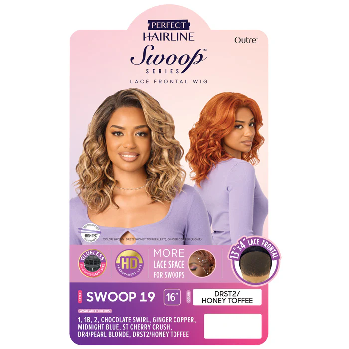 Outre Perfect Hairline Swoop Glueless 13x4 HD Lace Frontal Wig - SWOOP 19 - Image 4