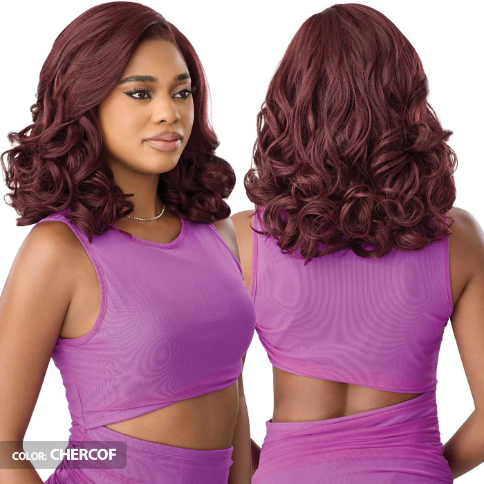Outre Perfect Hairline Swoop Y-Part Glueless HD 5" Deep Lace Part Wig - Y-PART 210 - Image 3