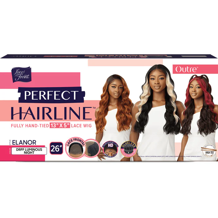 Outre Perfect Hairline Synthetic Hair Glueless 13x5 HD Lace Front Wig - ELANOR - Image 7