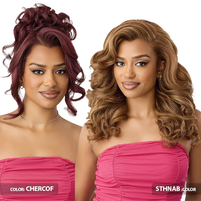 Outre Perfect Hairline True Frontal Glueless HD 13x6 Lace Frontal Wig - PEAK 718 - Widow's Peak - Image 2