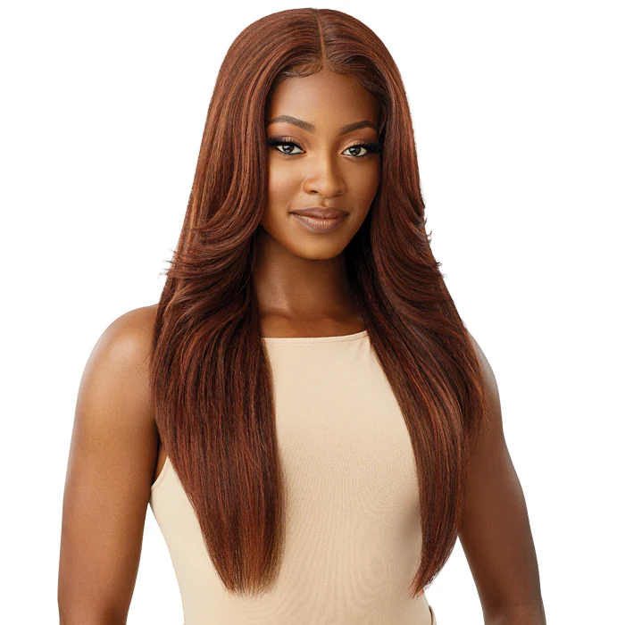 Outre Pre-Plucked HD Transparent Lace Front Wig - KIMORA