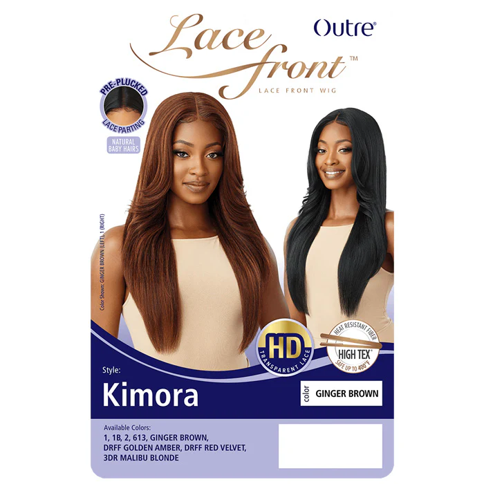 Outre Pre-Plucked HD Transparent Lace Front Wig - KIMORA - Image 4