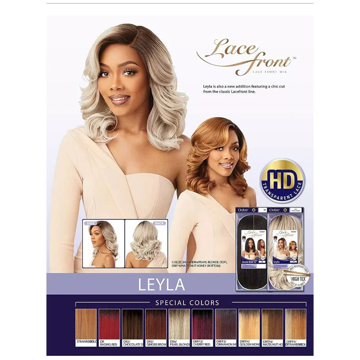 Outre Pre-Plucked HD Transparent Lace Front Wig - LEYLA - Image 4