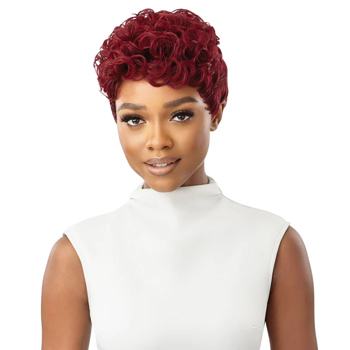 Outre Premium Duby 100% Human Hair Clipper Cut Full Wig - RAVEN