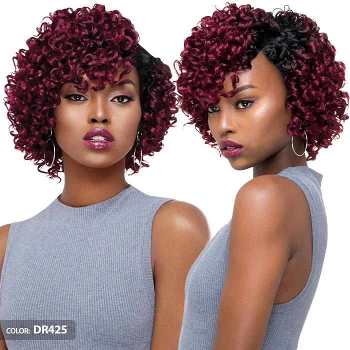 Outre Premium Purple Pack 100% Human Hair Blend Salon Set Curls Weave - ROD SET 3PCS - Image 2