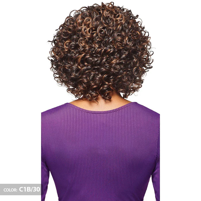 Outre Premium Purple Pack Weave 100% Human Hair Blend - SWEET CURL 3 Pcs 6-8" - Image 3