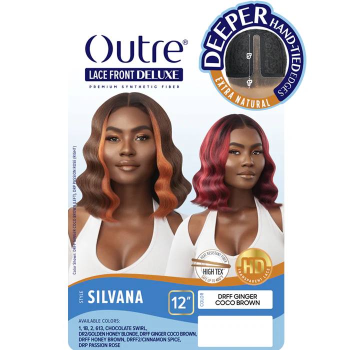 Outre Premium Synthetic HD Lace Front Deluxe Wig - SILVANA - Image 4