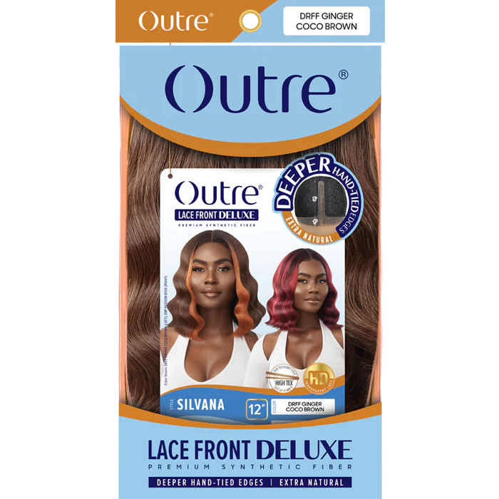 Outre Premium Synthetic HD Lace Front Deluxe Wig - SILVANA - Image 5