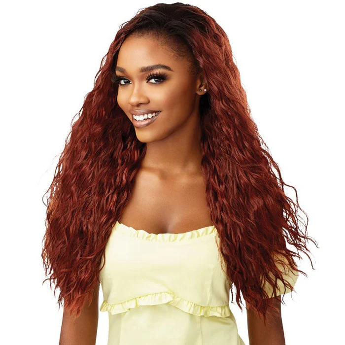 Outre Premium Synthetic Wet & Wavy CONVERTI-CAP WIG LET IT RIPPLE