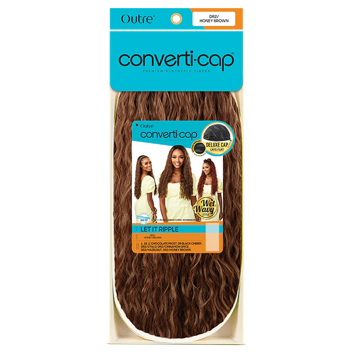 Outre Premium Synthetic Wet & Wavy CONVERTI-CAP WIG LET IT RIPPLE - Image 5