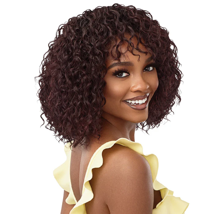 Outre Converti Cap Wet n Wavy Half Wig - WAVY OASIS - Image 4