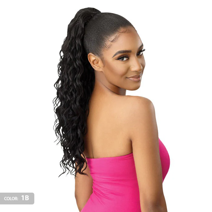 Outre Pretty Quick Drawstring Ponytail - MAHINA 22" - Image 2