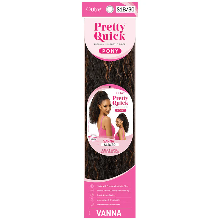 Outre Pretty Quick Drawstring Ponytail - VANNA - Image 5