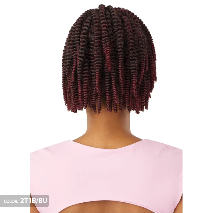 Outre Pretty Quick Fluffed Drawstring Ponytail - SPRING TWIST 10" - Image 3