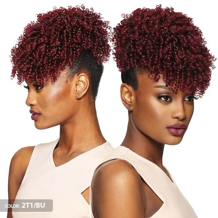 Outre Pretty Quick Pineapple Ponytail - HOTTIE - Image 2