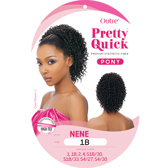 Outre Pretty Quick Drawstring Ponytail - NENE - Image 3