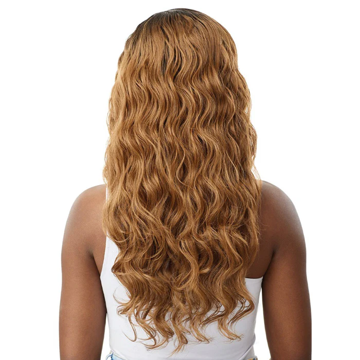 Outre Purple Pack Brazilian Boutique Human Hair Blend Weave - VIRGIN BODY 4PCS (18/20/22"+ 4X4 HD lace closure) - Image 3