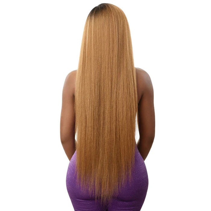 Outre Purple Pack Brazilian Boutique Human Hair Blend Weave - VIRGIN VOLUME PRESSED 4PCS (26/28/30"+ 4"lace closure) - Image 3