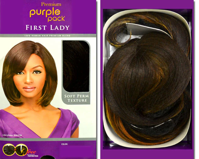 Outre Premium Purple Pack Weave 100% Human Hair Blend - FIRST LADY - Image 5
