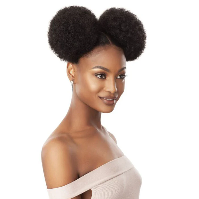 Outre Quick Pony Drawstring Ponytail - AFRO PUFF DUO LARGE - Image 2