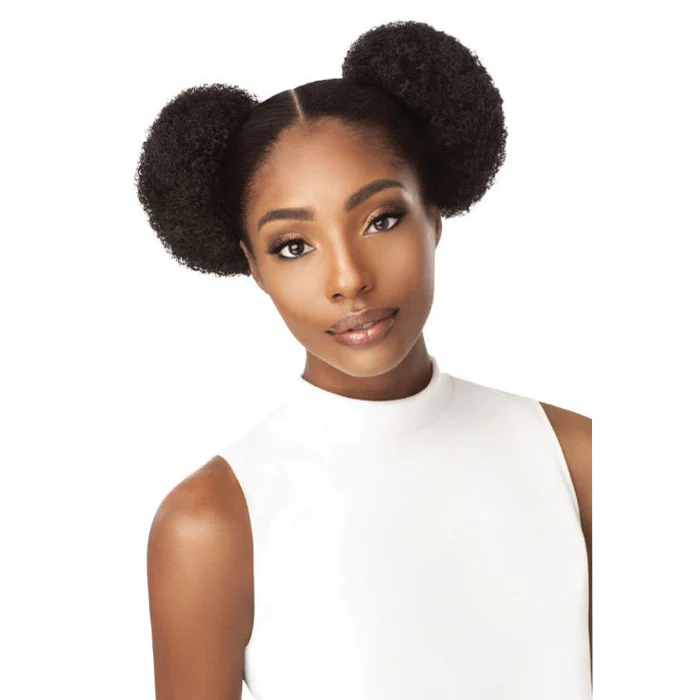 Outre Quick Pony Drawstring Ponytail - AFRO PUFF DUO SMALL - Image 3