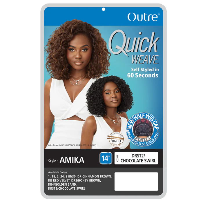 Outre Quick Weave Half Wig - AMIKA - Image 4