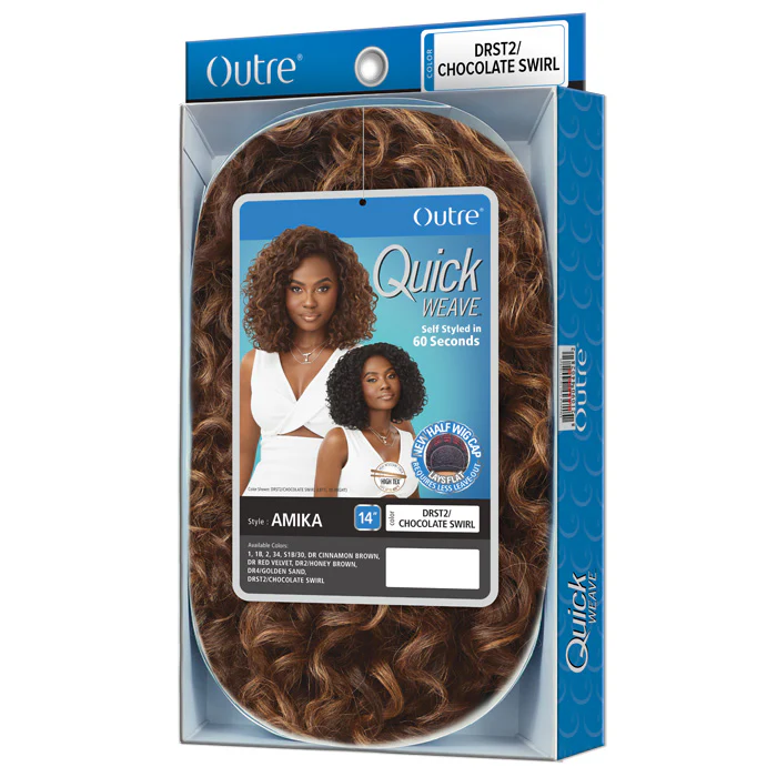 Outre Quick Weave Half Wig - AMIKA - Image 5