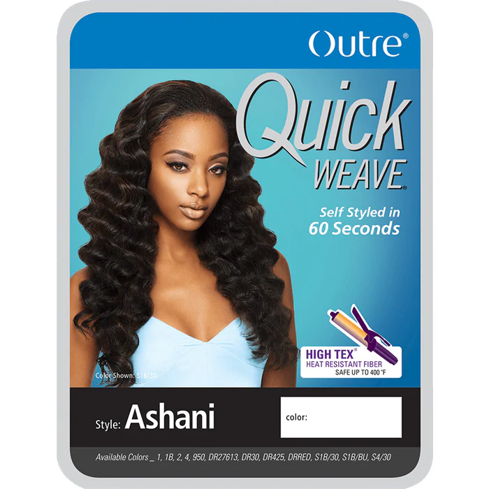 Outre Quick Weave Half Wig - ASHANI - Image 4