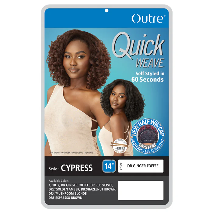 Outre Quick Weave Half Wig Cap - CYPRESS - Image 6