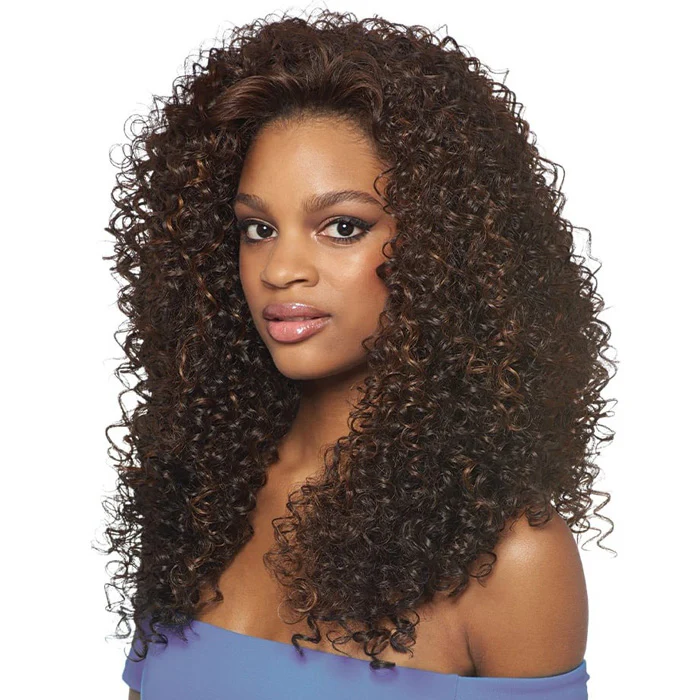 Outre Quick Weave Half Wig - DOMINICAN CURLY (Inspired by Batik Bundle Hair)
