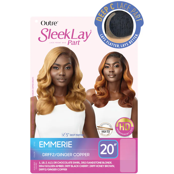 Outre SleekLay 5" Deep C-Part HD Lace Front Wig - EMMERIE - Image 4