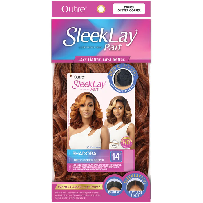 Outre SleekLay 5" Deep C-Part HD Lace Front Wig - SHADORA - Image 5