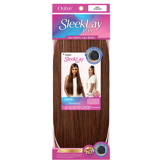 Outre SleekLay 5" Deep C-Part HD Lace Front Wig - DARBY - Image 4