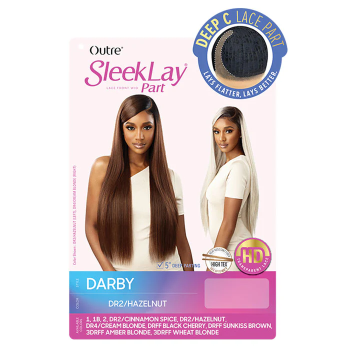 Outre SleekLay 5" Deep C-Part HD Lace Front Wig - DARBY - Image 5