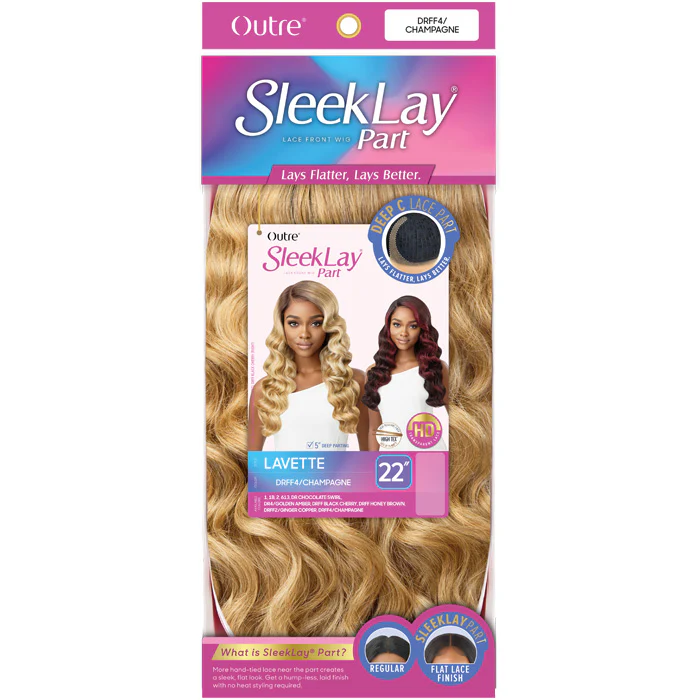Outre Sleeklay 5" Deep C-Part HD Lace Front Wig - LAVETTE - Image 5