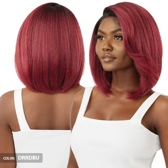 Outre SleekLay Glueless Deep C-Part HD Lace Front Wig - RUDY - Image 3