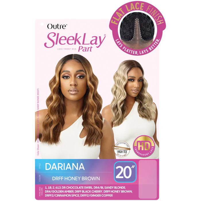 Outre Sleeklay HD Flat Lace Finish Front Wig - DARIANA - Image 5