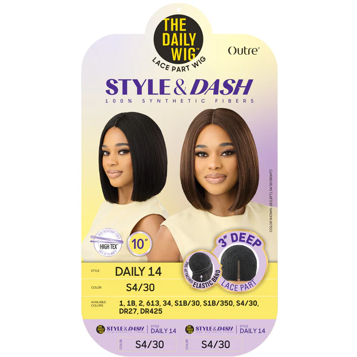 Outre Style And Dash The Daily Wig 3" Deep Lace Part Wig - DAILY 14 - Image 4