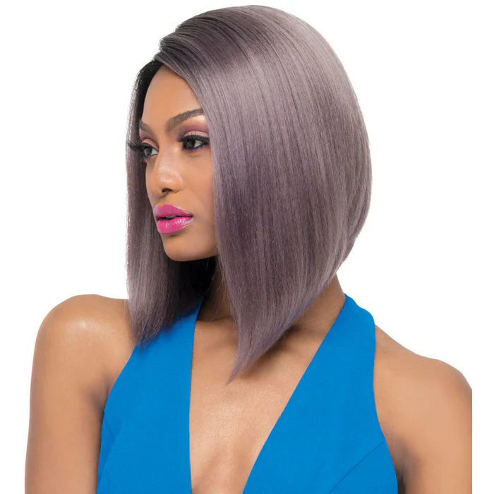 Outre Synthetic Swiss Lace L Parting Lace Front Wig - ISSA - Image 3